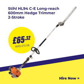 STIHL HL94 C-E LONG-REACH 600MM HEDGE TRIMMER