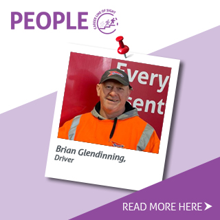 Brian Glendinning, Driver - Edinburgh RSC+