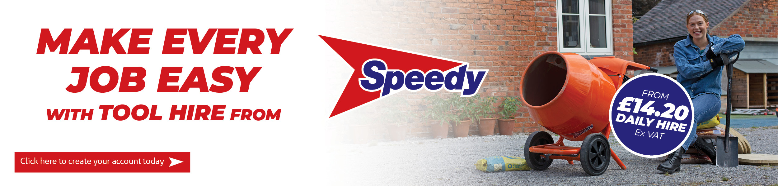 Make every job easy with tool hire from Speedy