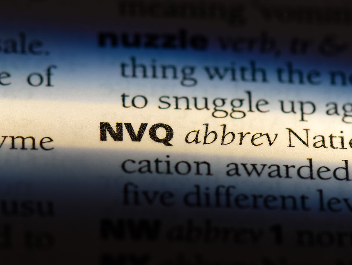The dictionary definition of an NVQ