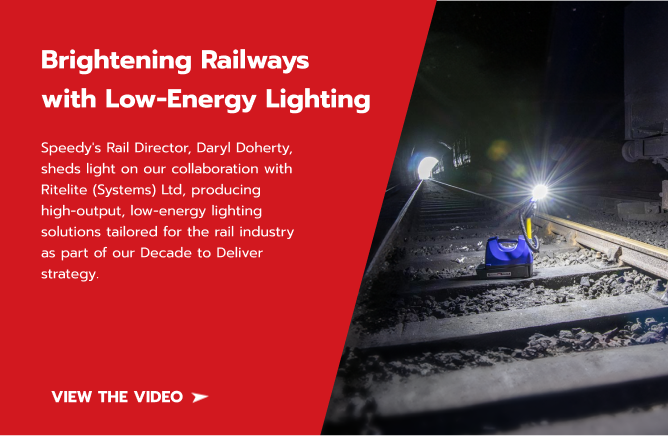 Brightening railways with low energy lighting