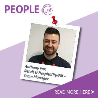 Anthony Fox, Retail & Hospitality/FM – Team Manager